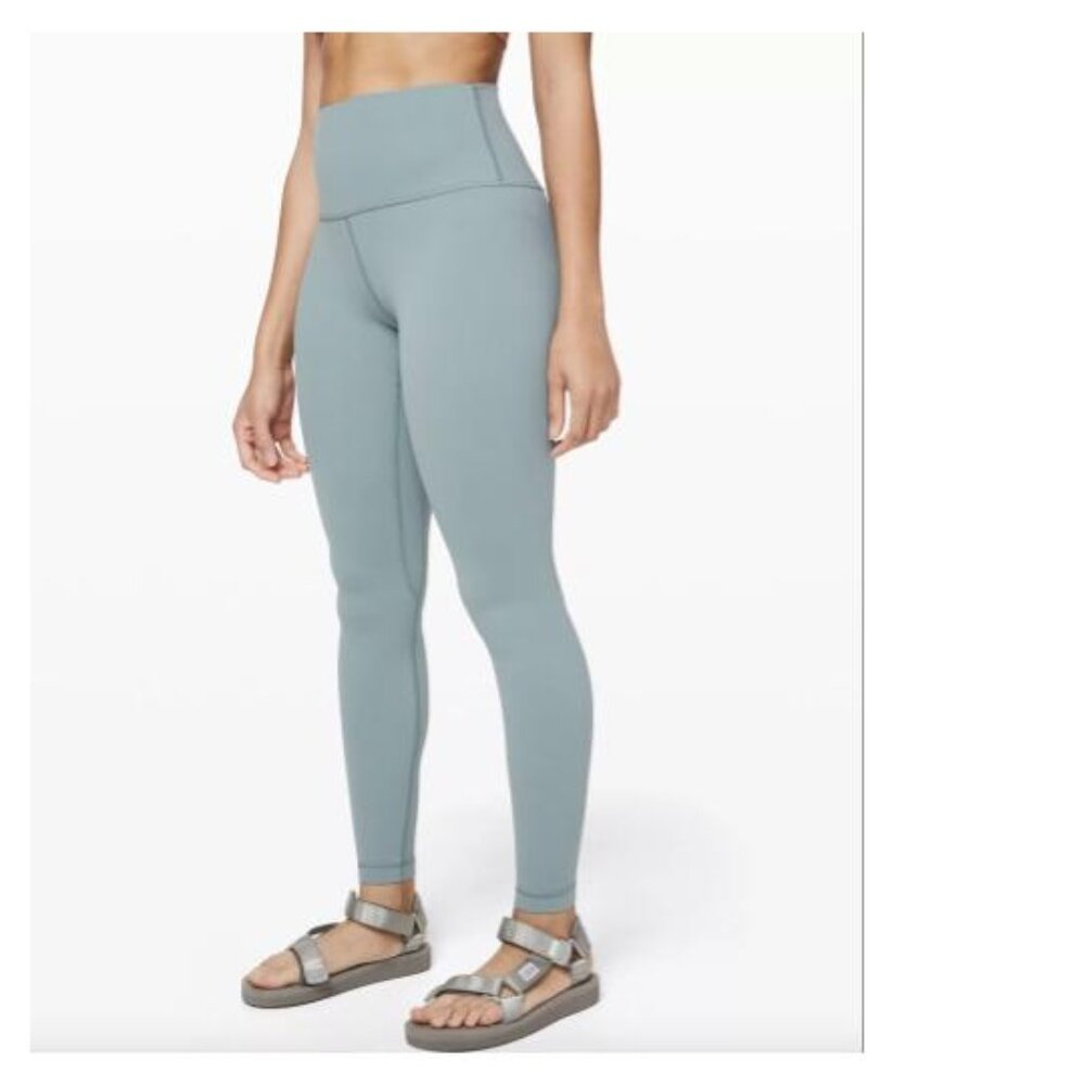 Lululemon Align Pant 28"Aquatic Green - Size 6